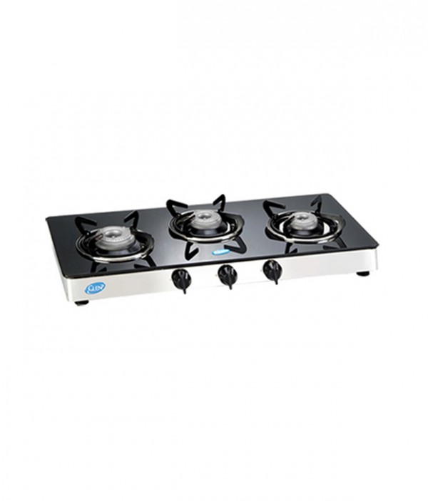 Glen 3 Burner Glass Top Cooktop GL 1033 GT