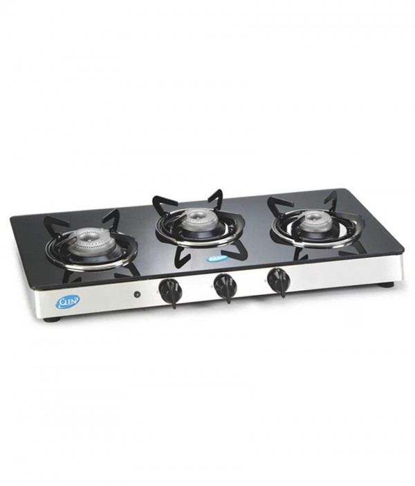 Glen 3 Burner Glass Top Cooktop GL 1033 GT AI