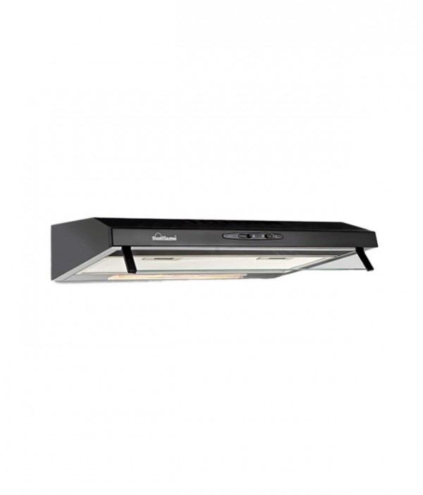 Sunflame Slim BK CF 500 m3/hr Island Chimney