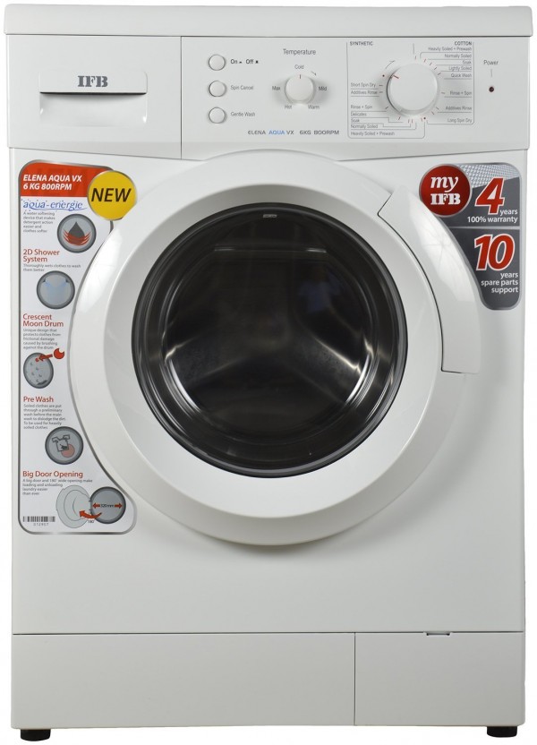 IFB Elena Aqua VX Fully-automatic Front-loading Washing Machine 6 Kg