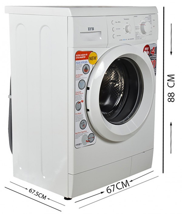 IFB Elena Aqua VX Fully-automatic Front-loading Washing Machine 6 Kg
