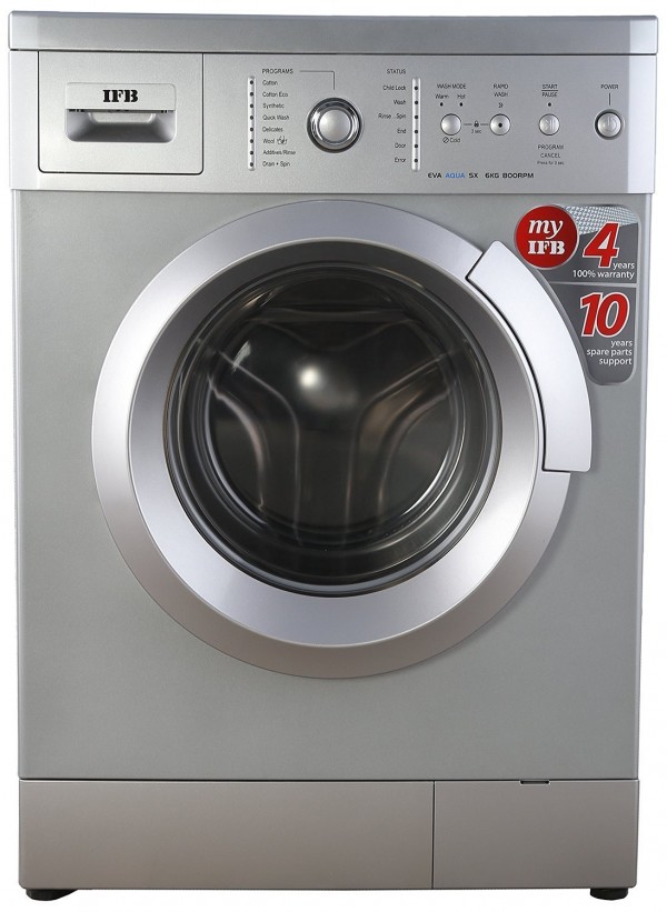 IFB Eva Aqua SX LDT Fully-automatic Front-loading Washing Machine 6 Kg