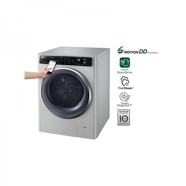 LG FH4U1JBHK6N 10.5 Kg Fully Automatic Front Loading Washer Dryer
