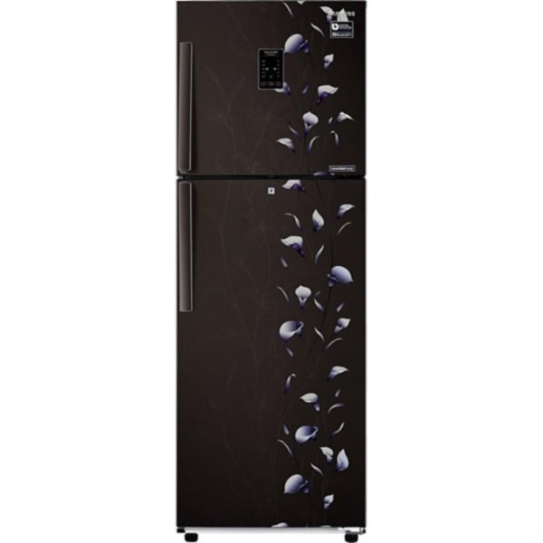 Samsung  RT37K3993BZ 340 L Double Door Refrigerator (Tender Lily Black) -