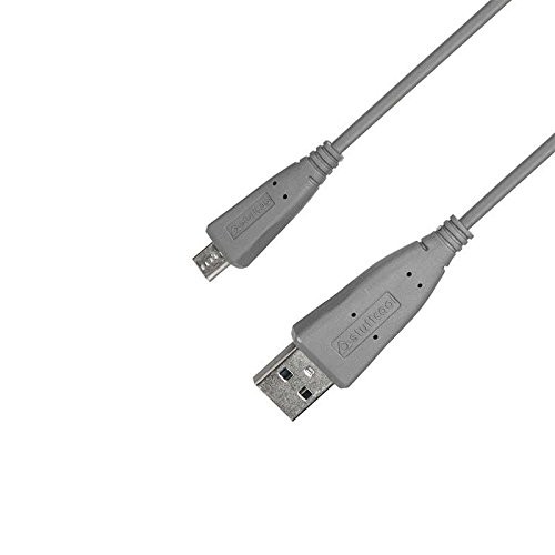 Stuffcool Bridge 2Amp Sync & Charge Micro USB Cable 1.5M - Grey 