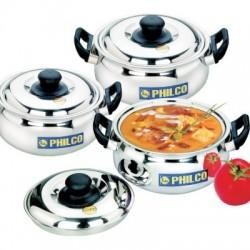 Philco Queen Collection Handi 3pcs S/S  set				