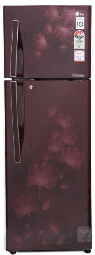 LG GL-I322RSFL 308 L Frost Free Double Door Refrigerator 