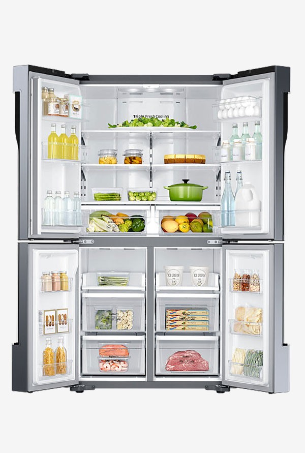 Samsung RF60J9090SL/TL Frost-free Side-by-Side Refrigerator (680 Ltrs