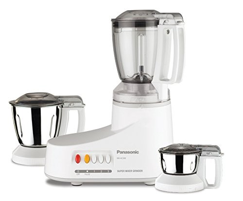 Panasonic MX-AC300-H 550-Watt Mixer Grinder with 3 Jars