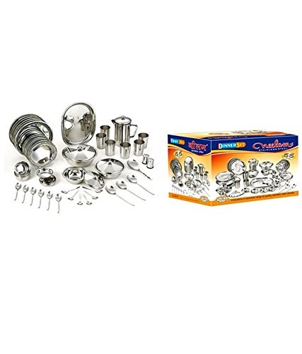 Neelam Dinner Set Delux (Premium) 55 pcs	