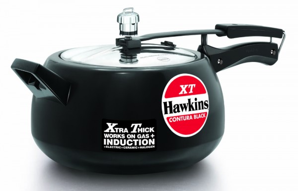 Hawkins Contura Black XT  5 Litre Pressure Cooker [CXT50]