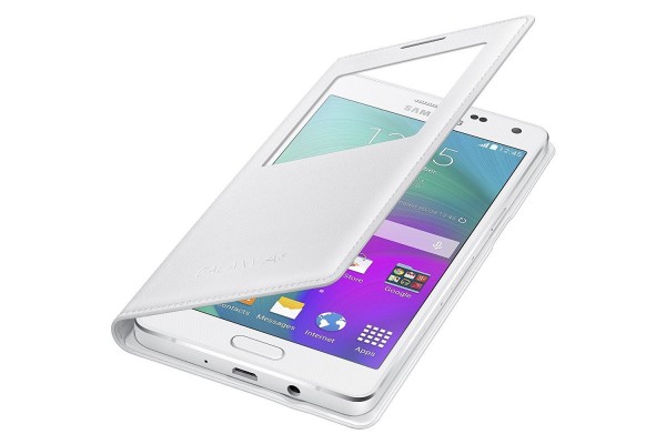 Samsung Galaxy A5 S-View Flip Cover (White) 