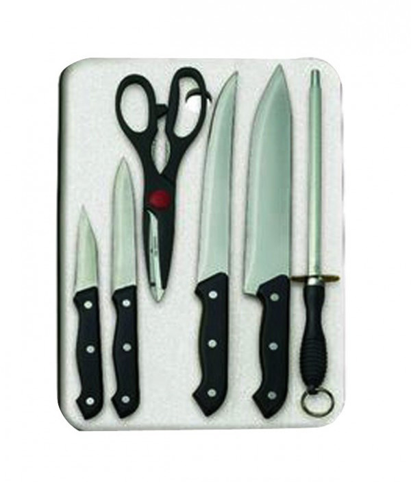 Prestige 7 Piece Knife Board Set