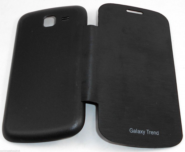 SAMSUNG GALAXY TREND S7392 FLIP COVER Black