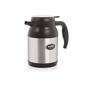Cello Armour Stainless Steel Flask, 800ml, Black