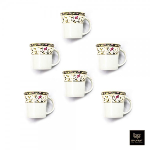 Bharat Coffee Mug Moody 6 Pcs Set, Alpine 