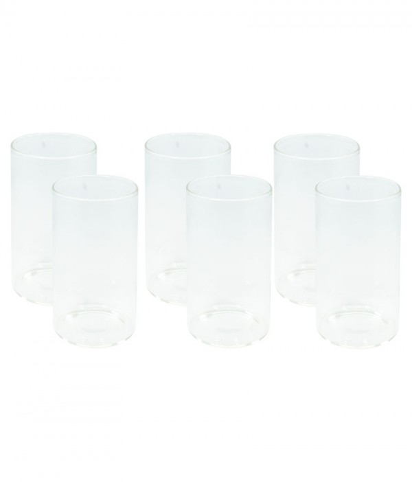 Borosil Medium Glasses 295ml Set Of 6