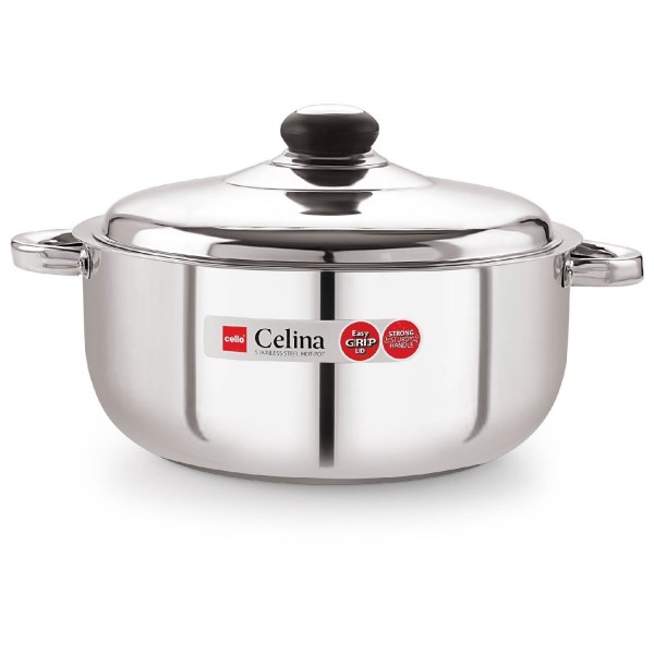 Cello Celina Stainless Steel Casserole 1000 ML