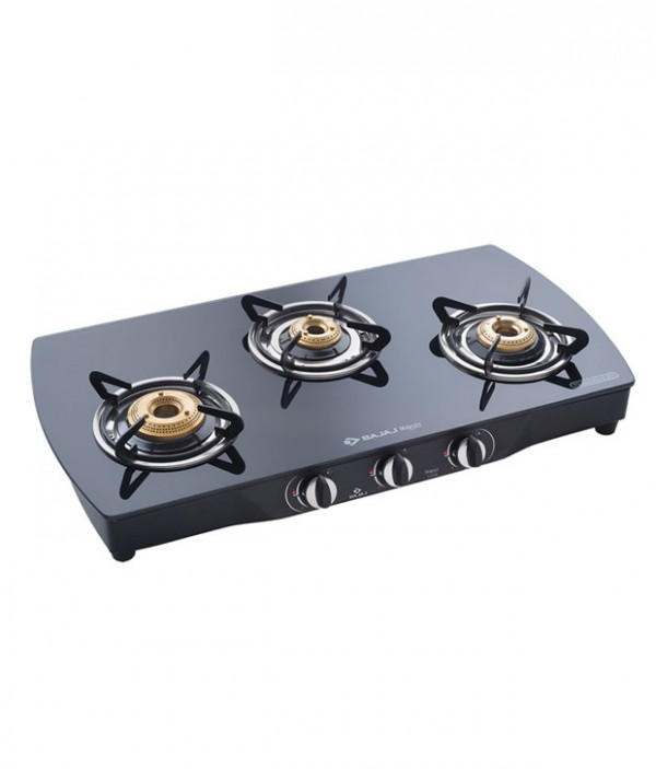 Bajaj Cooktop CGX9 SS 3 Burner