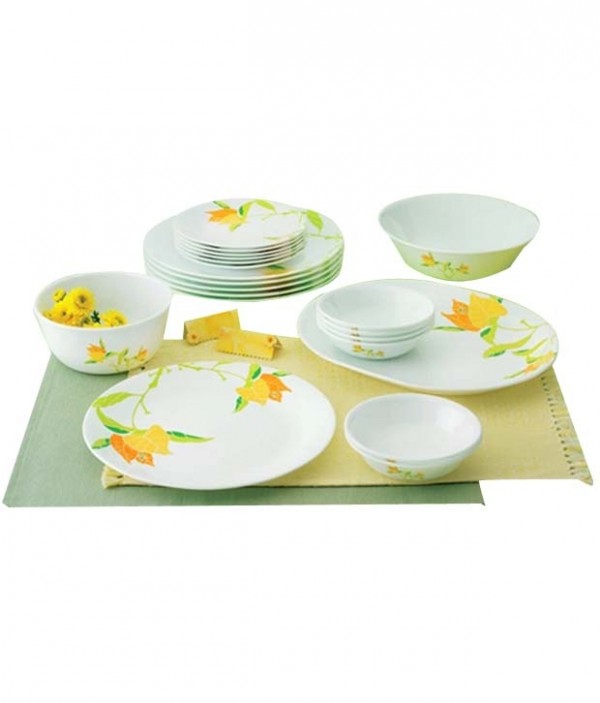 Corelle 21 Pcs Dinner Set-India Collection Autumn Leaves