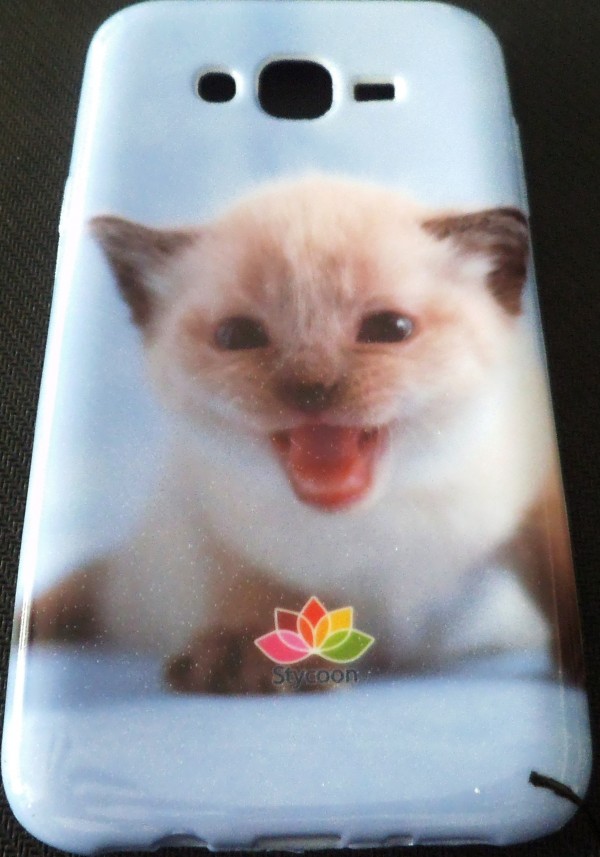  Samsung Galaxy J7 Back Cover (Sweet Cat)