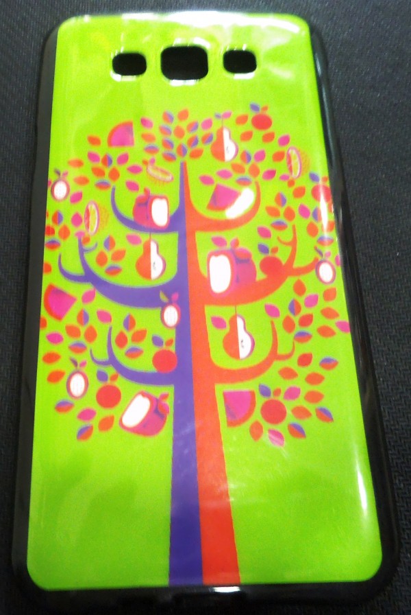 SAMSUNG GALAXY E5  Back Cover (Green Tree)