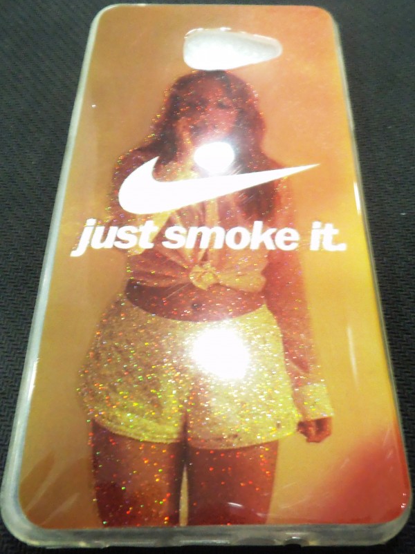 SAMSUNG A510 BACK COVER (Just Smoke It)