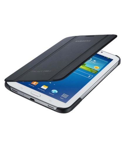 100% Genuine Samsung EF-BT210BSEGIN Book Cover for Galaxy Tab 3 (Gray)