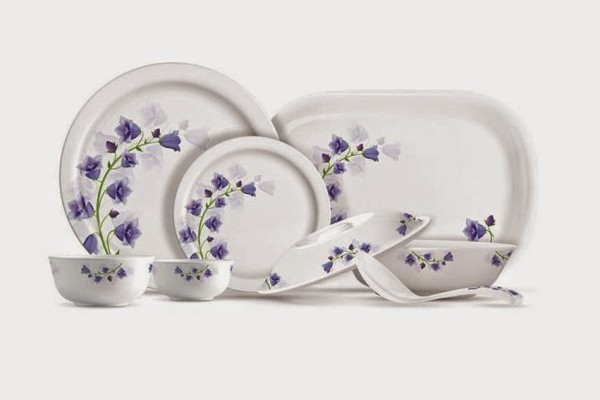 Milton Melamine Fiona Dinner Set 31 Piece 