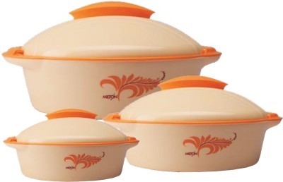  Milton Crisp Jr Deluxe Pack of 3 Casserole Set (500 ml, 1500 ml, 2000 ml) 