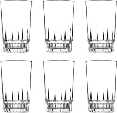  Roxx Exotic Tumbler TMJ1135 (260 ml, Clear, Pack of 6) 