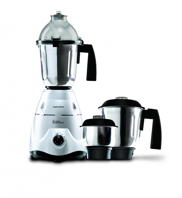 Morphy Richards Icon Delux Mixer Grinder - Silver 750 W