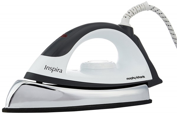 Morphy Richards Inspira 1000-Watt Dry Iron - Dupont Coating