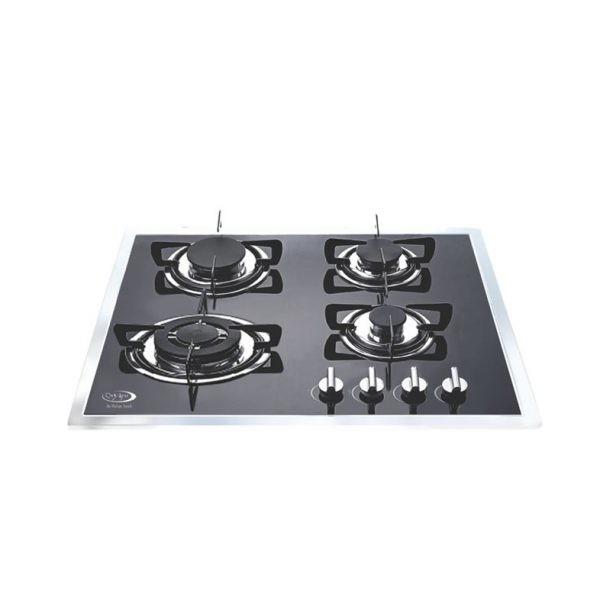 Jyoti Oxy 604 GS  European Burner Hobs Black