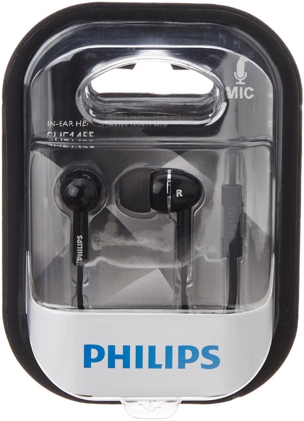 Philips SHE1455BK In-Ear Headphone With Mic