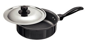 Hawkins Futura Curry Pan Q61 2L With Lid(Saute Pan)
