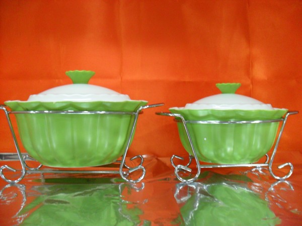Hi Luxe Rio Casserole 2 Pc ( Green )