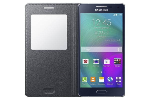Samsung Galaxy A5 S-View Flip Cover (Charcoal) 
