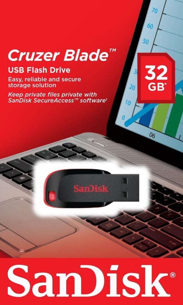 SanDisk Cruzer Blade 32GB Pen Drive 
