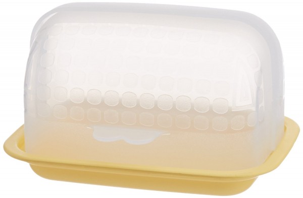 Signoraware Small Butter Box, Lemon Yellow 
