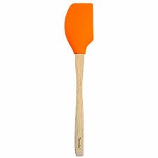 SILICON SPATULA WITH HANDLE (color may vary)
