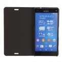 Sony Xperia Z3 Compact  Stuffcool Cuir Flip Folder Case Cover  - Black