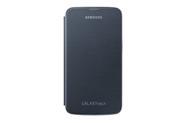 Samsung Galaxy Mega Flip Cover  Case (Black) 