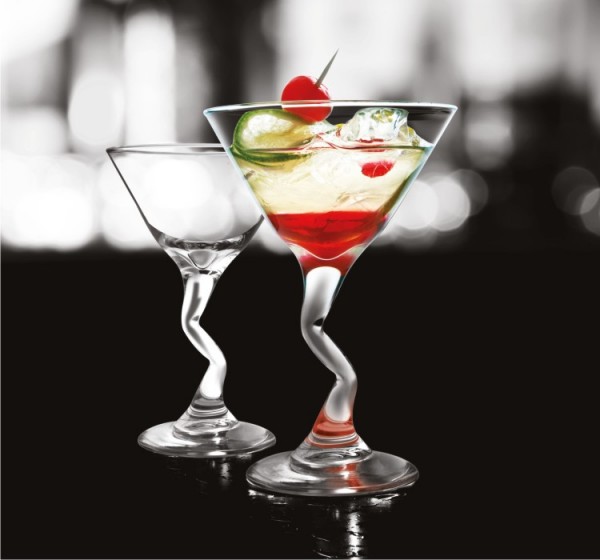 Treo Vertigo Glass Set of 6 160 ML