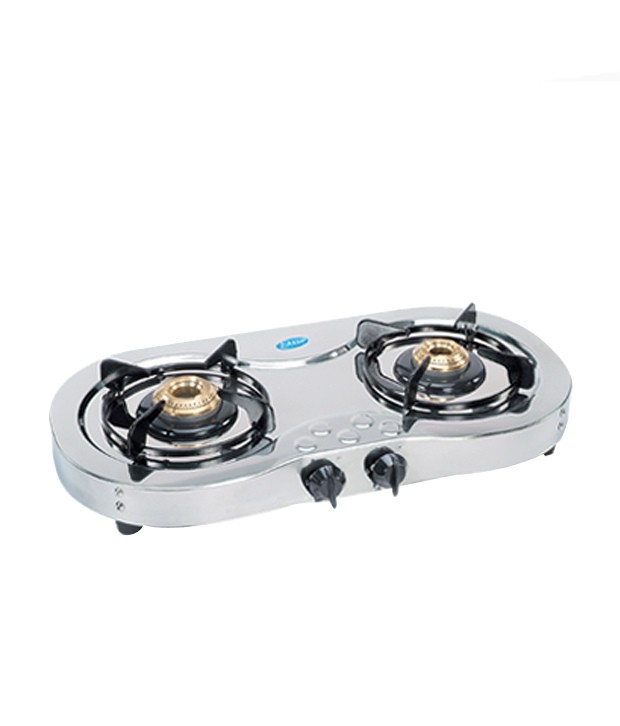 Glen 2 Burner Stainless Steel Cooktop GL 1025 SS HF