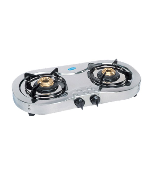 Glen 2 Burner Stainless Steel Cooktop GL 1025 SS Ai