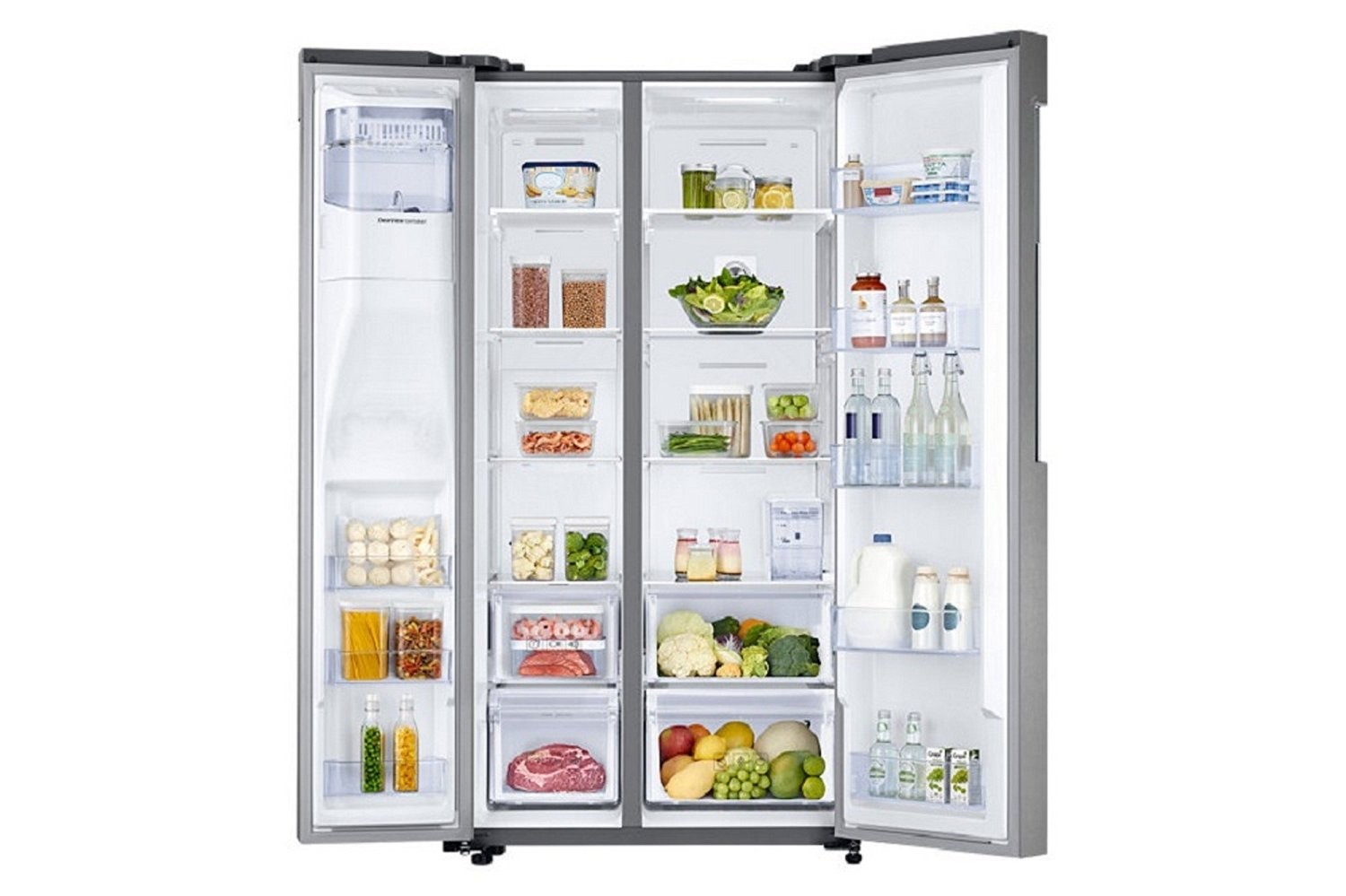 Samsung RS58K6417SL Frost-free Side-by-Side Double-door Refrigerator  654 Ltrs