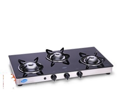 Glen 3 Burner Glass Top Cooktop GL 1033 GT XL