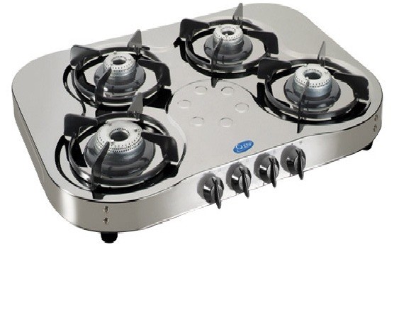 Glen 4 Burner Stainless Steel Cooktop GL 1045 SS HF 