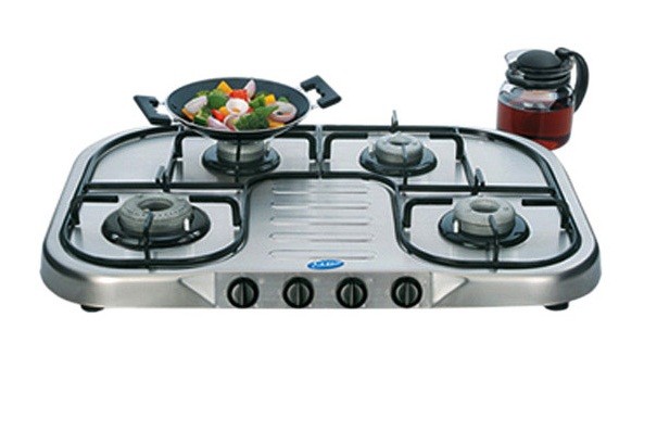 Glen 4 Burner Stainless Steel Cooktop GL 1047 PL HF Ultra